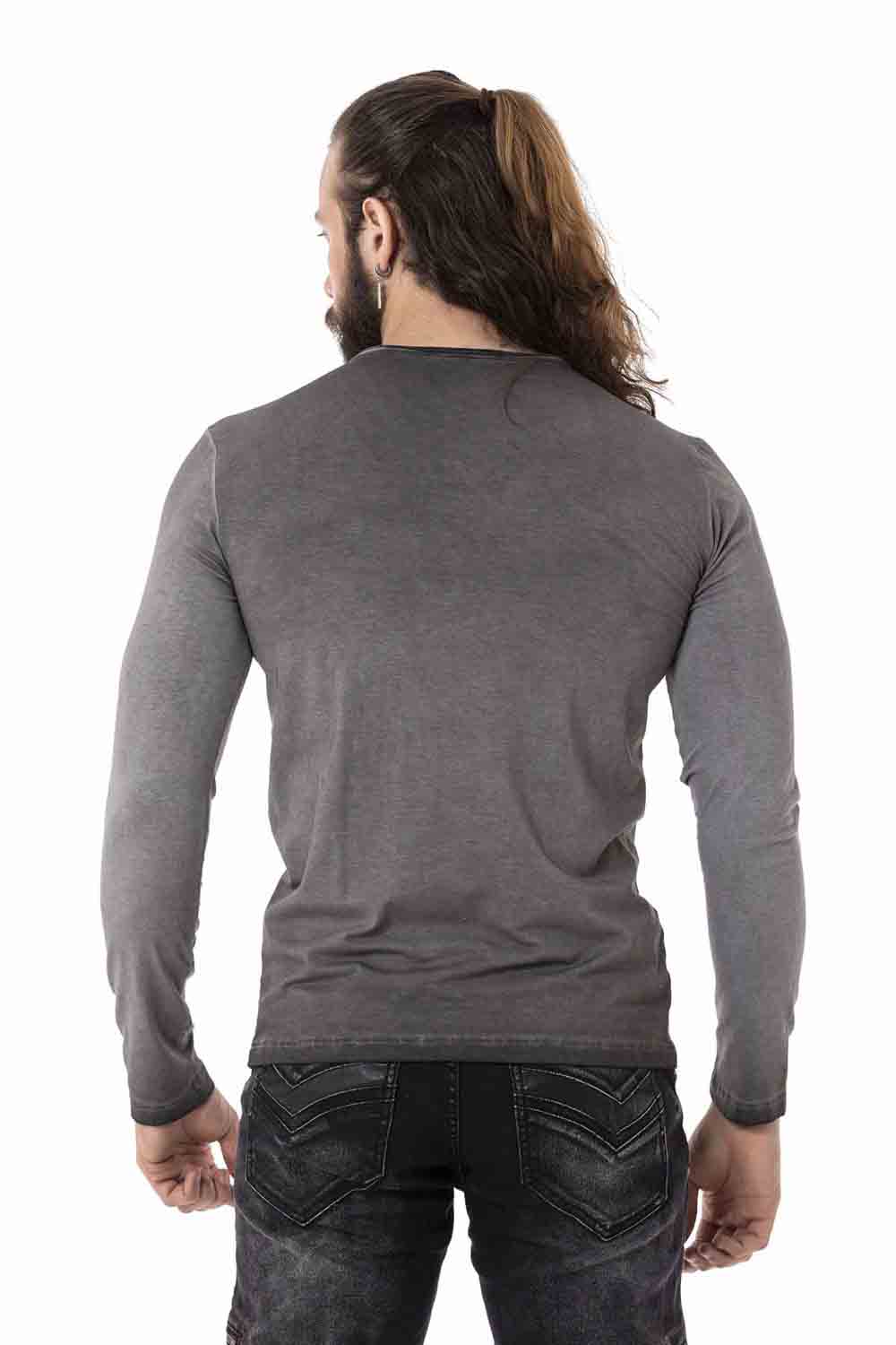 CL523 Erkek Sweatshirt – Bisiklet Yaka, Slim Fit, Pamuklu Günlük Spor Üst
