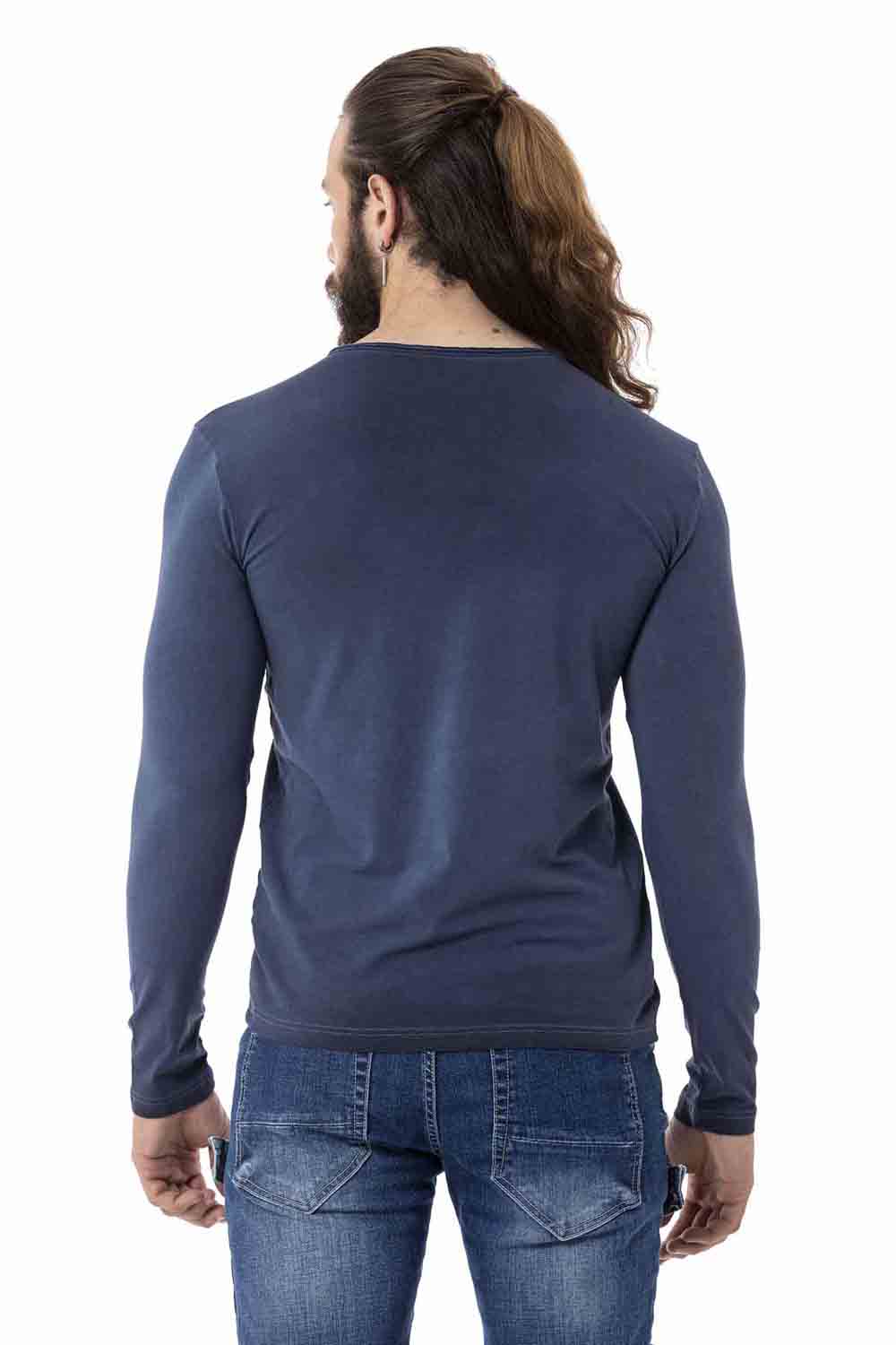 CL523 Erkek Sweatshirt – Bisiklet Yaka, Slim Fit, Pamuklu Günlük Spor Üst