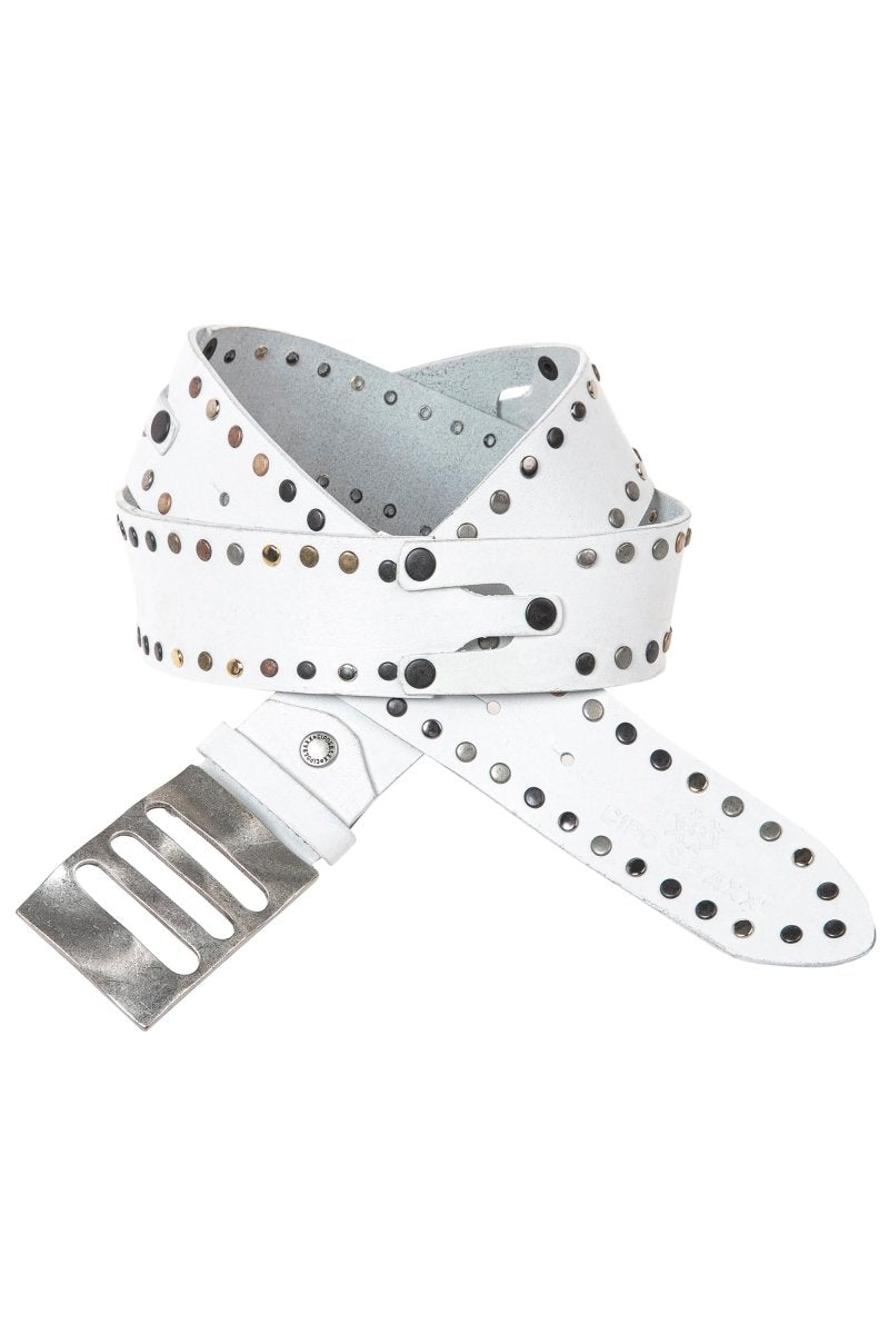 CG156 Metal İşlemeli Hakiki Deri Erkek Spor Kemer