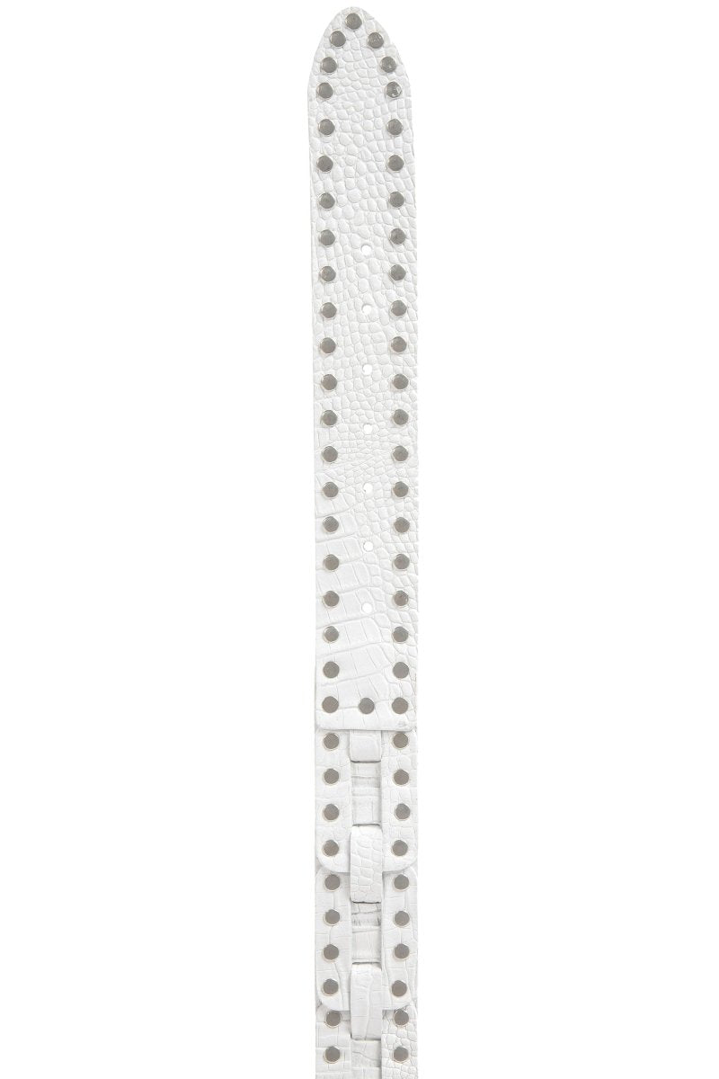 CG175 Timsah Derisi Desenli Kemer