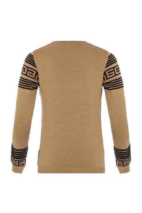 BP103 Çocuk Çizgili Triko