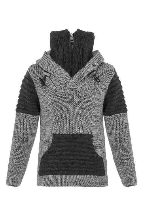 BP113 Erkek Çocuk Boğazlı Triko