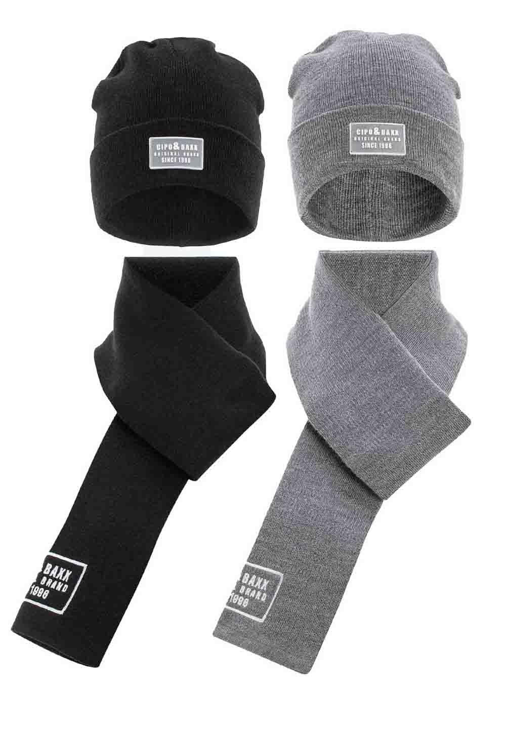 CA140 Erkek İkili Atkı ve Bere Seti