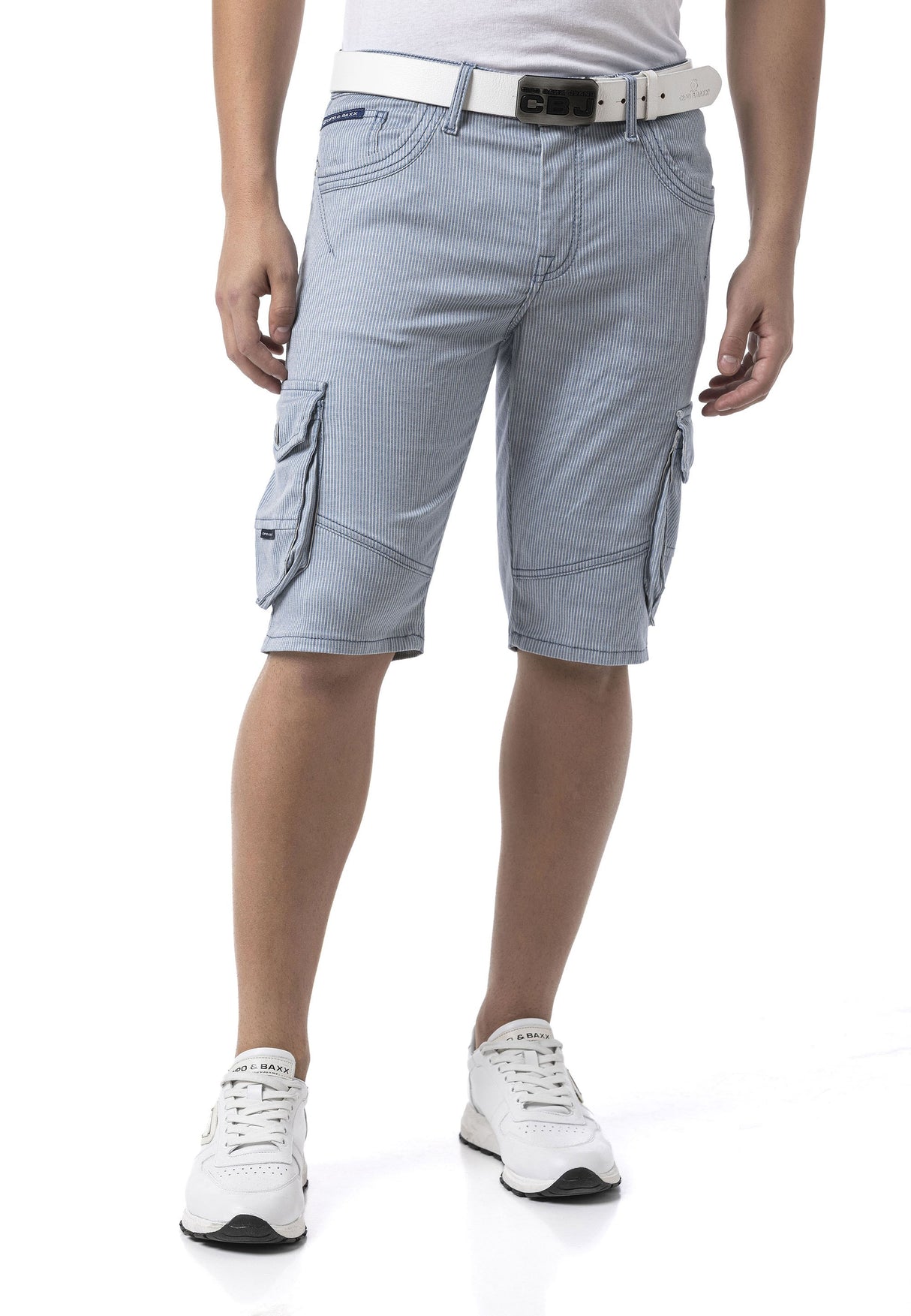 CK297 – Men’s Zippered Capri Pants | The Ultimate Statement of Cool Comfort