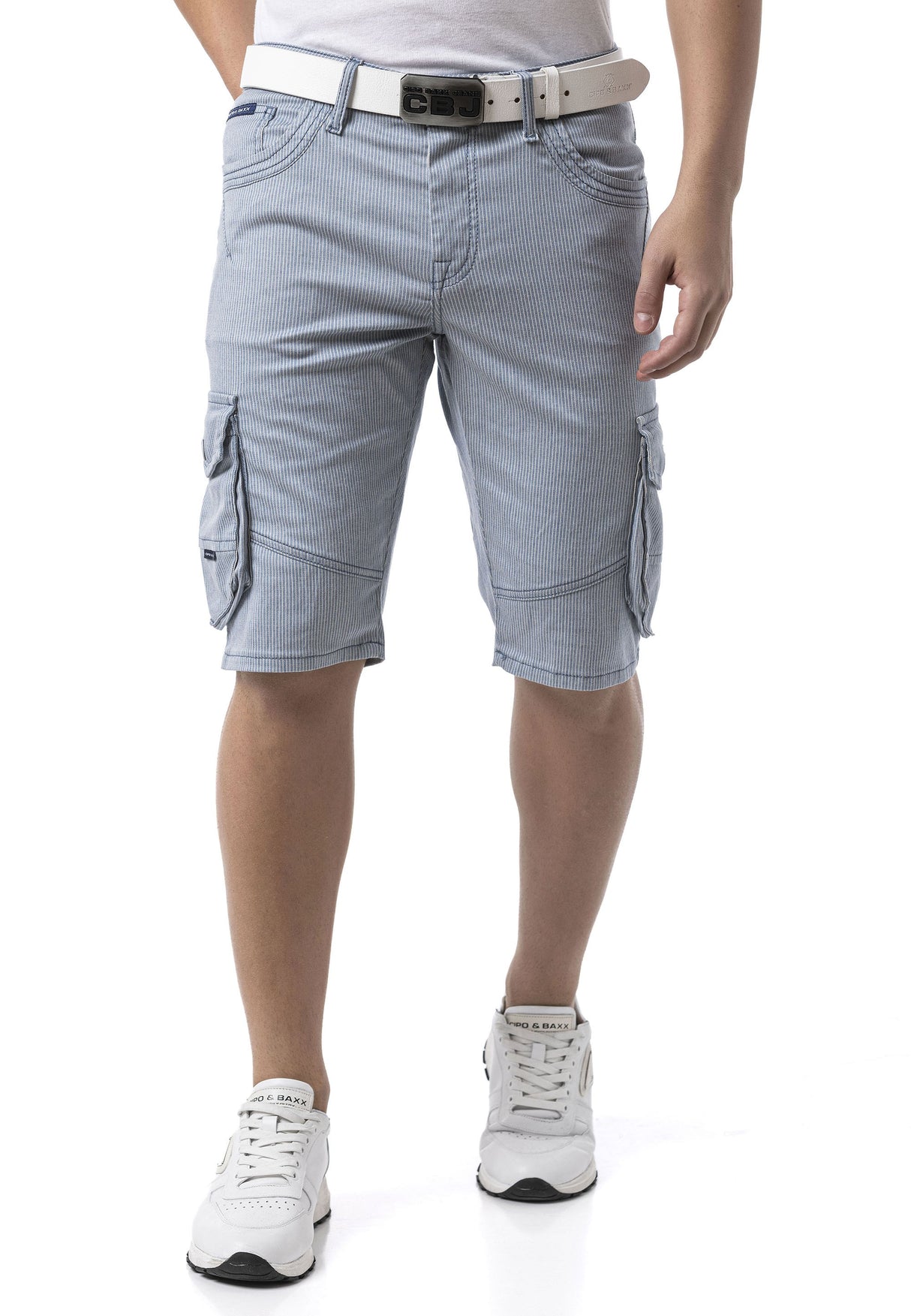CK297 – Men’s Zippered Capri Pants | The Ultimate Statement of Cool Comfort