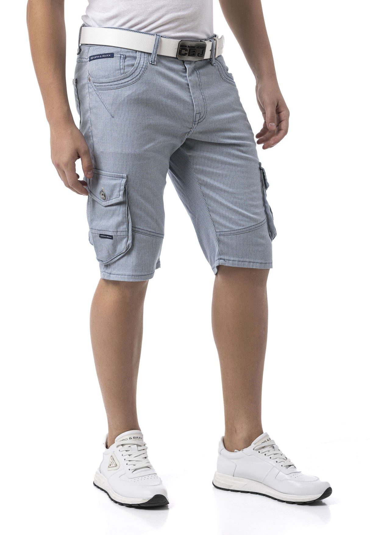 CK297 – Men’s Zippered Capri Pants | The Ultimate Statement of Cool Comfort