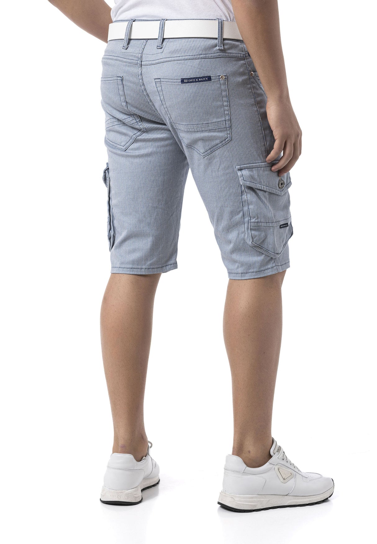 CK297 – Men’s Zippered Capri Pants | The Ultimate Statement of Cool Comfort