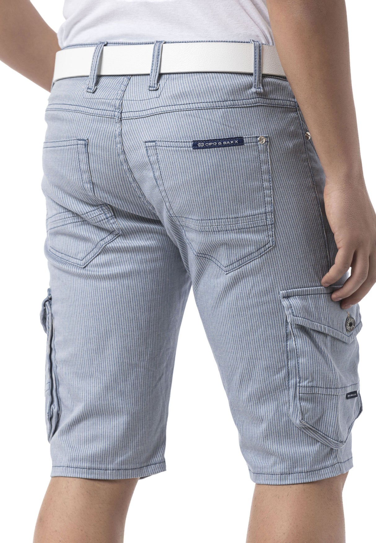 CK297 – Men’s Zippered Capri Pants | The Ultimate Statement of Cool Comfort