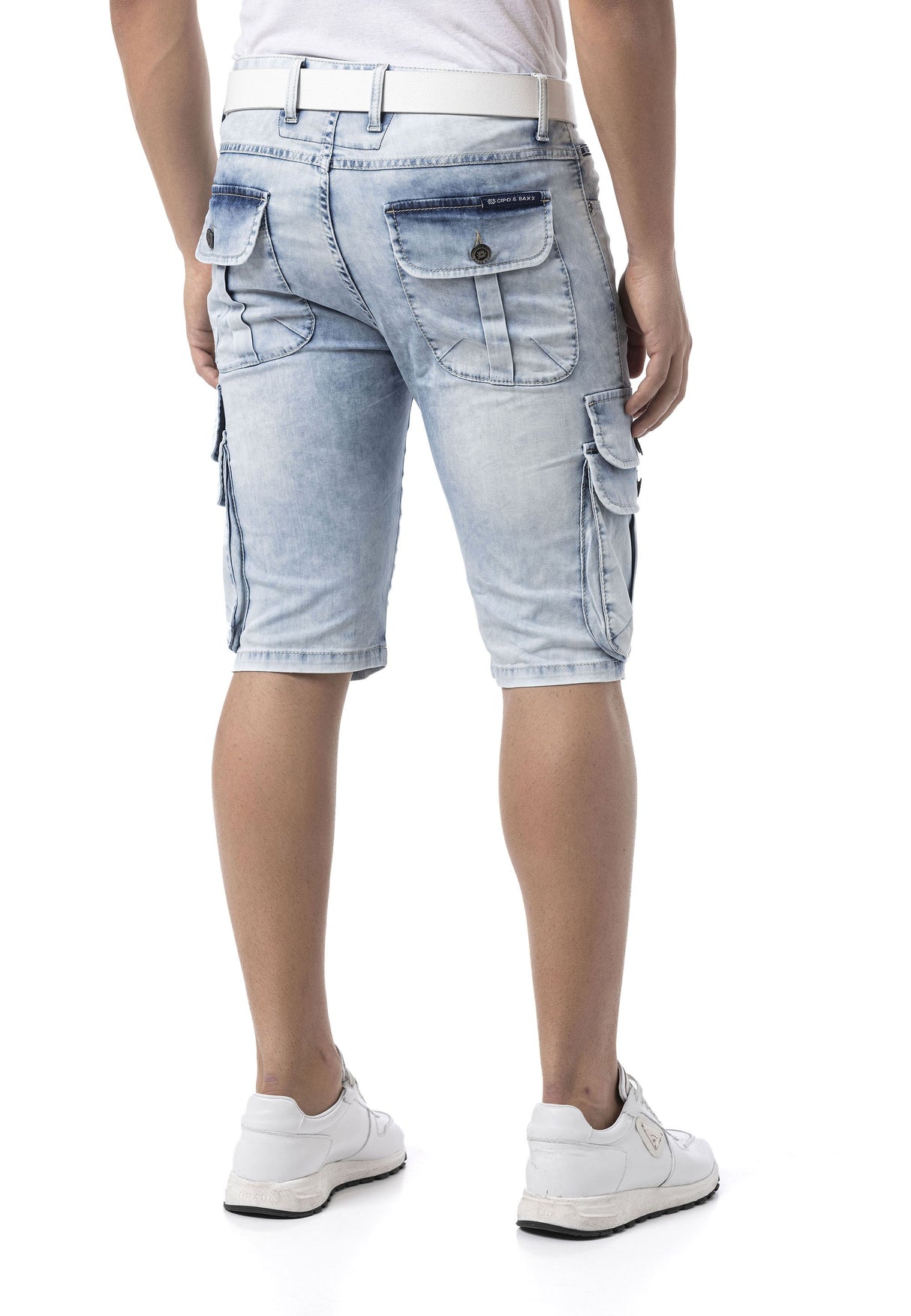 CK306 Men’s Stylish Slim Fit Capri Pants