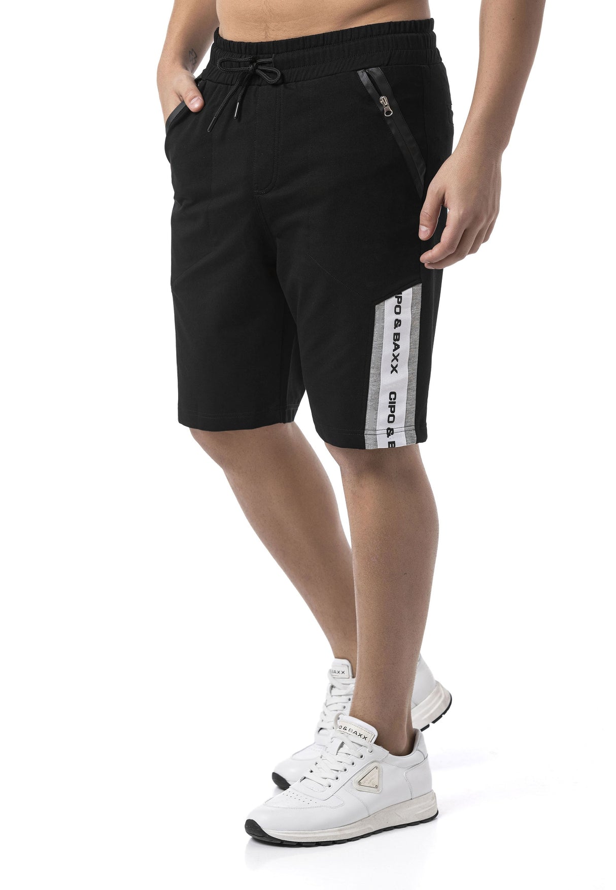 CK299 Men’s Trendy Slim Fit Capri Pants