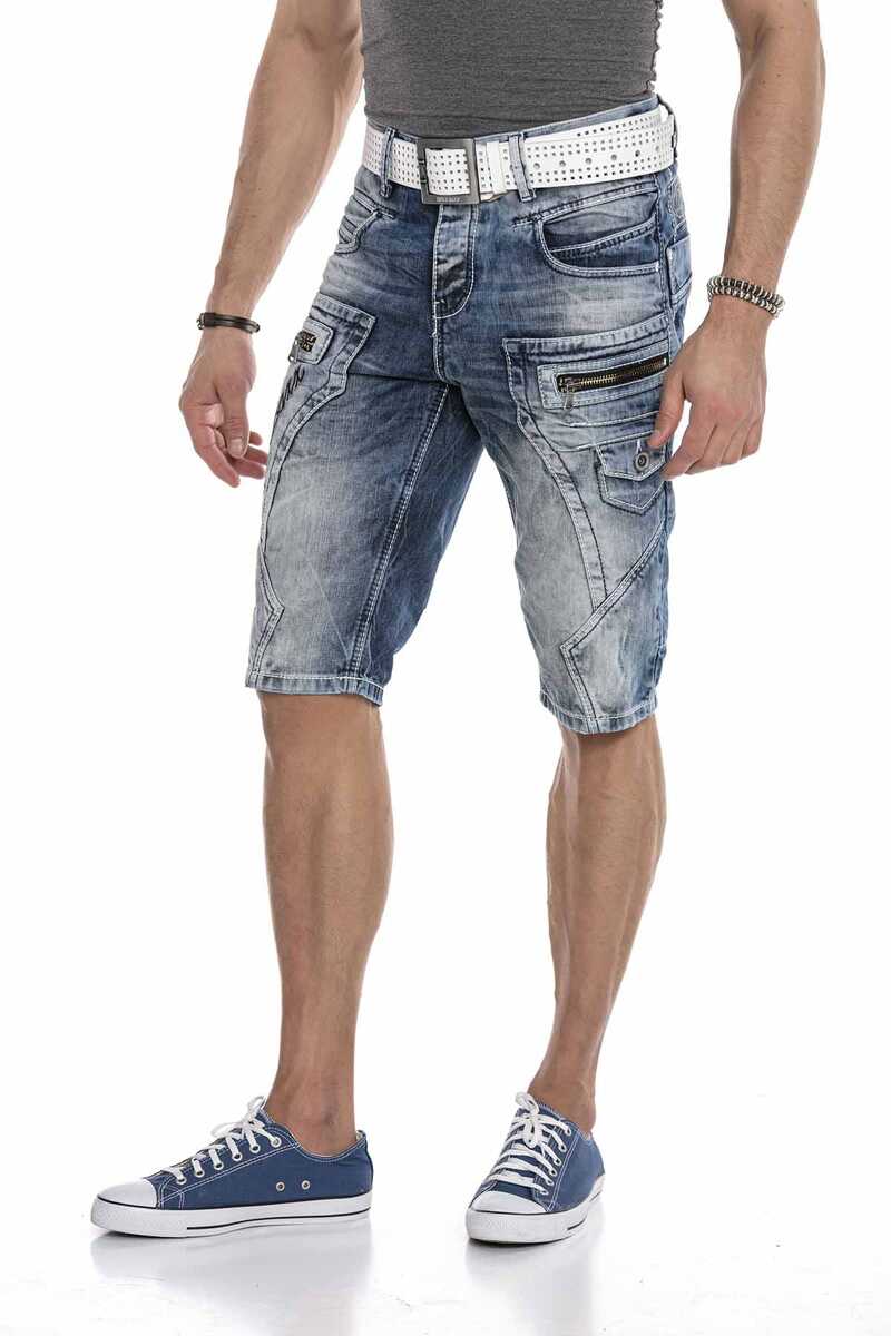 CK101 Erkek Denim Kapri