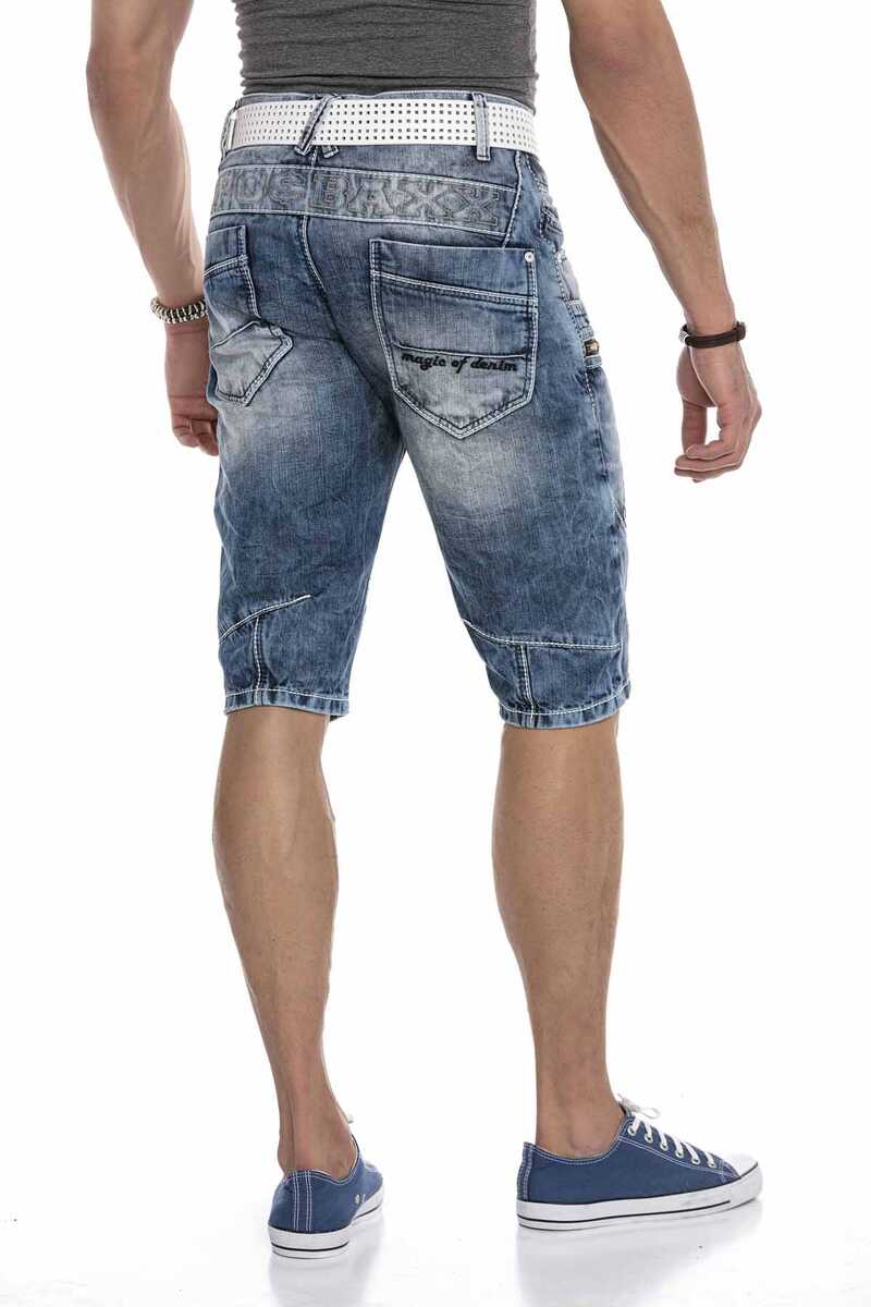 CK101 Erkek Denim Kapri