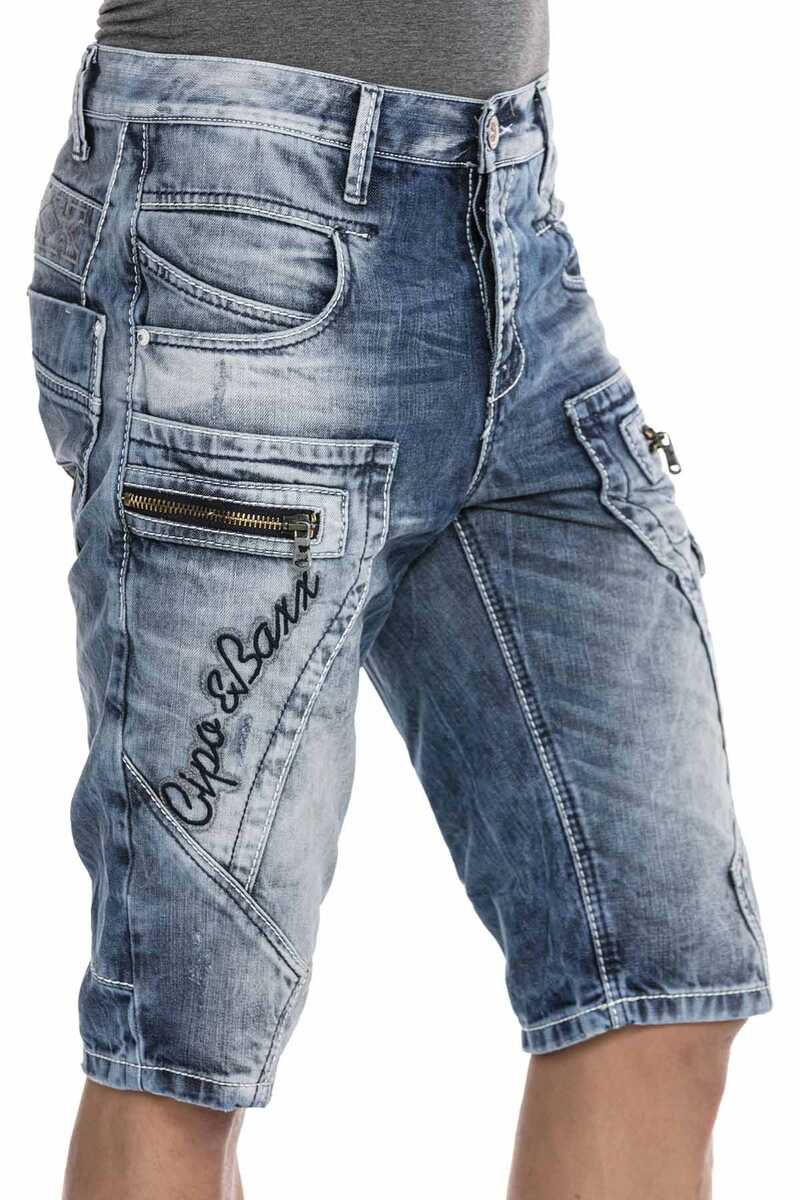CK101 Erkek Denim Kapri