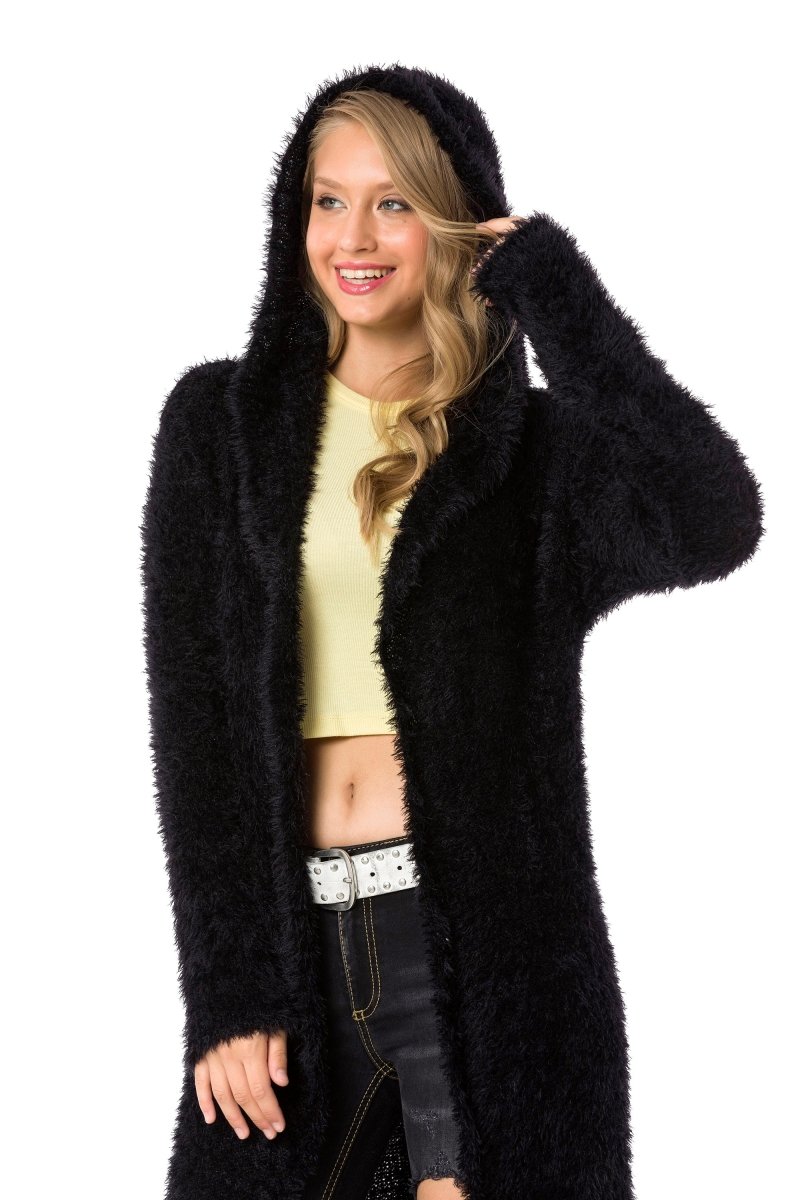 WP244 Peluş Uzun Hırka