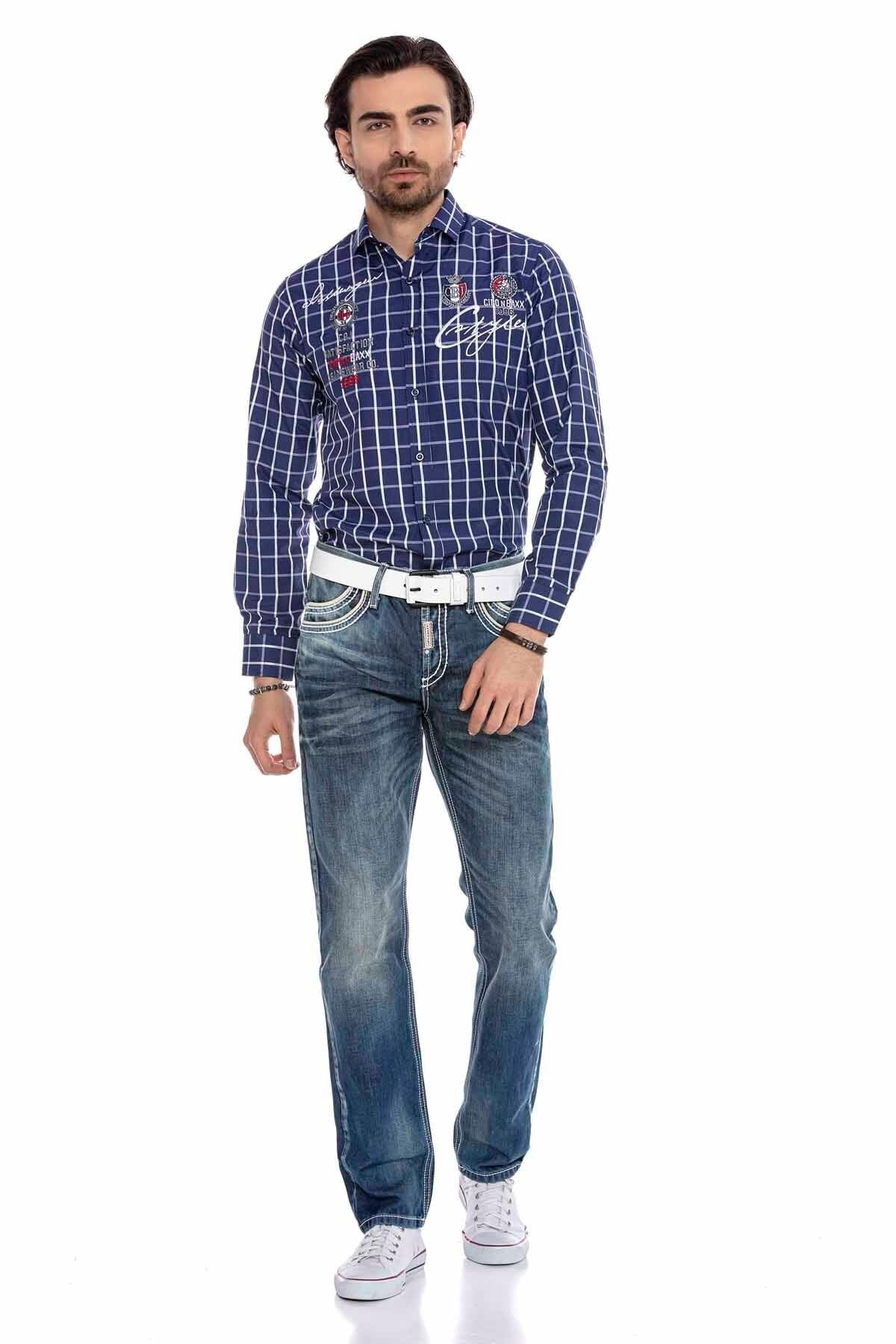 CD184 Çift Cep Dikişli ReguLar Fit Erkek Jean Pantolon
