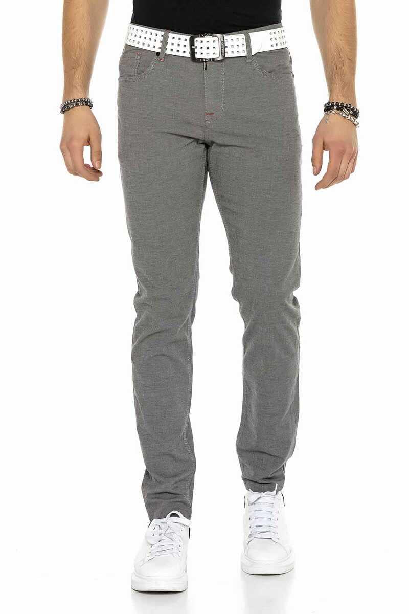 CD372B Slim Fit Dar Paça Erkek Esnek Bel Pantolon