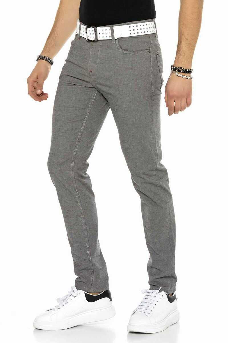 CD372B Slim Fit Dar Paça Erkek Esnek Bel Pantolon