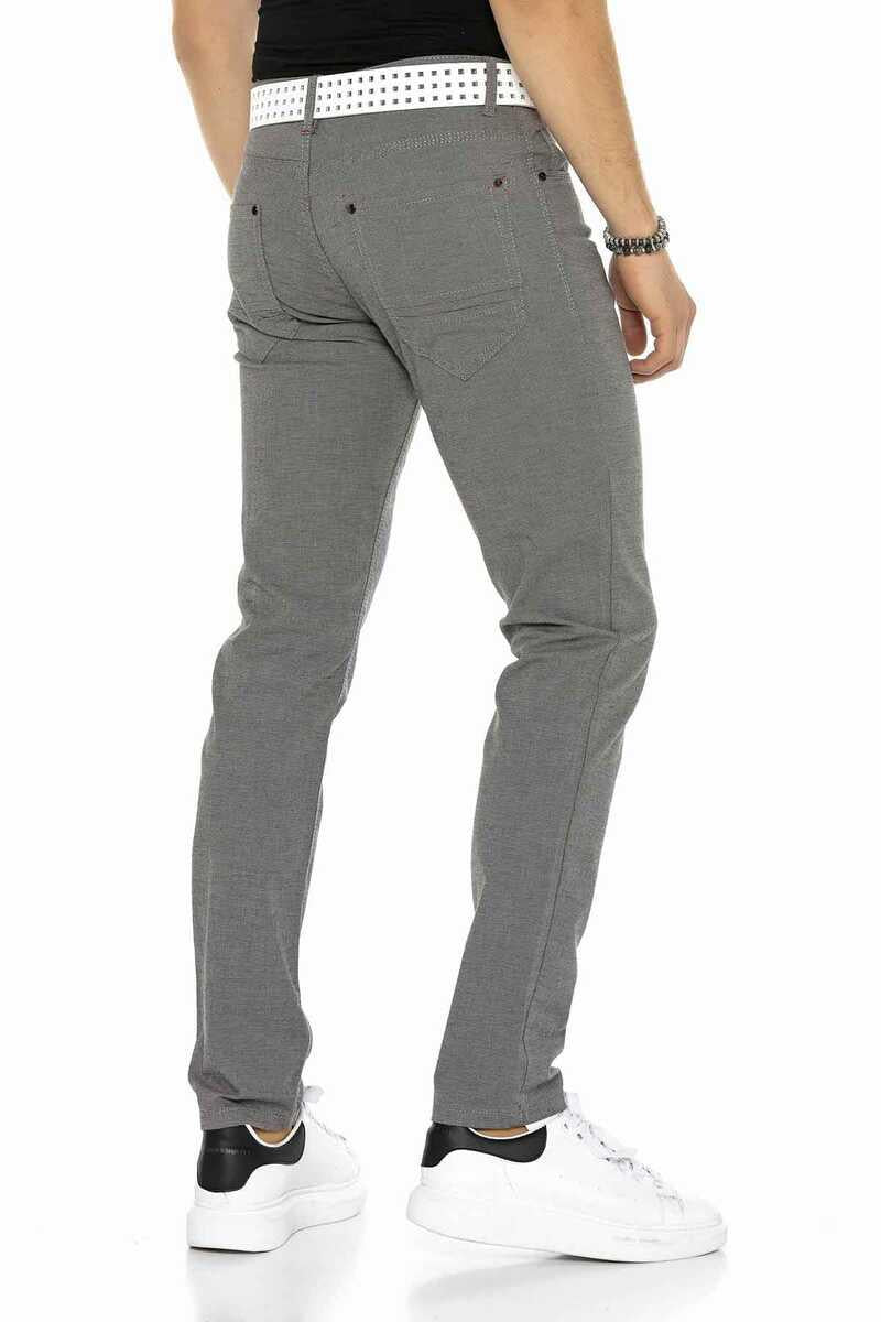 CD372B Slim Fit Dar Paça Erkek Esnek Bel Pantolon