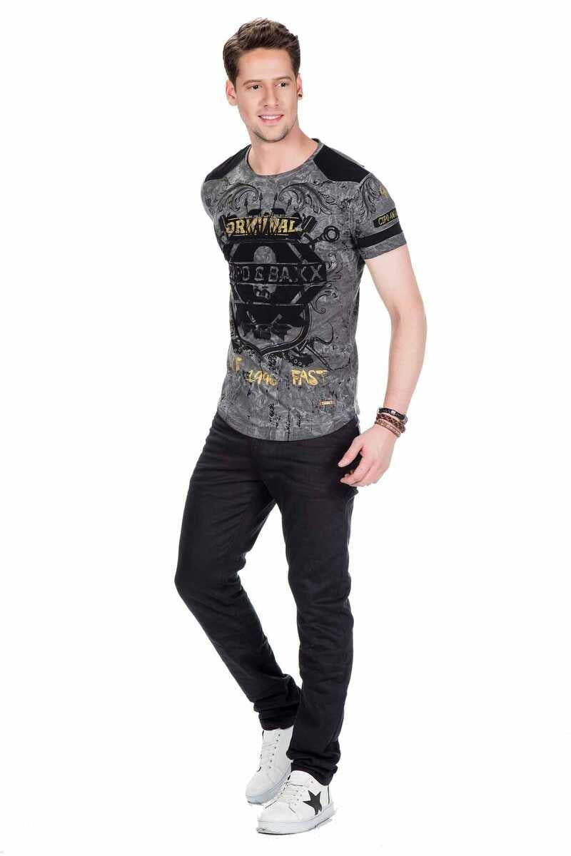 CD410 Erkek Siyah Regular Fit Sade Kot Pantolon