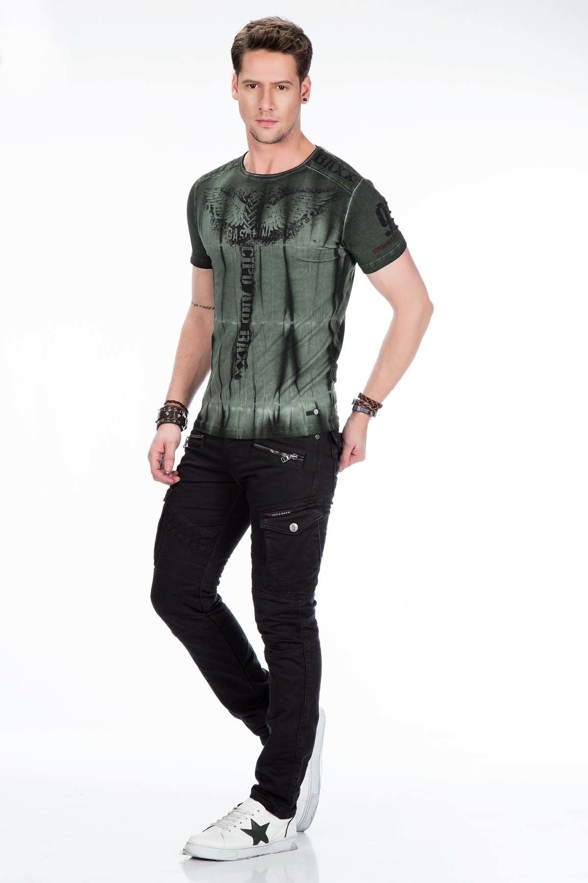 CD424 Kargo Cepli Dar Paça Erkek Pantolon