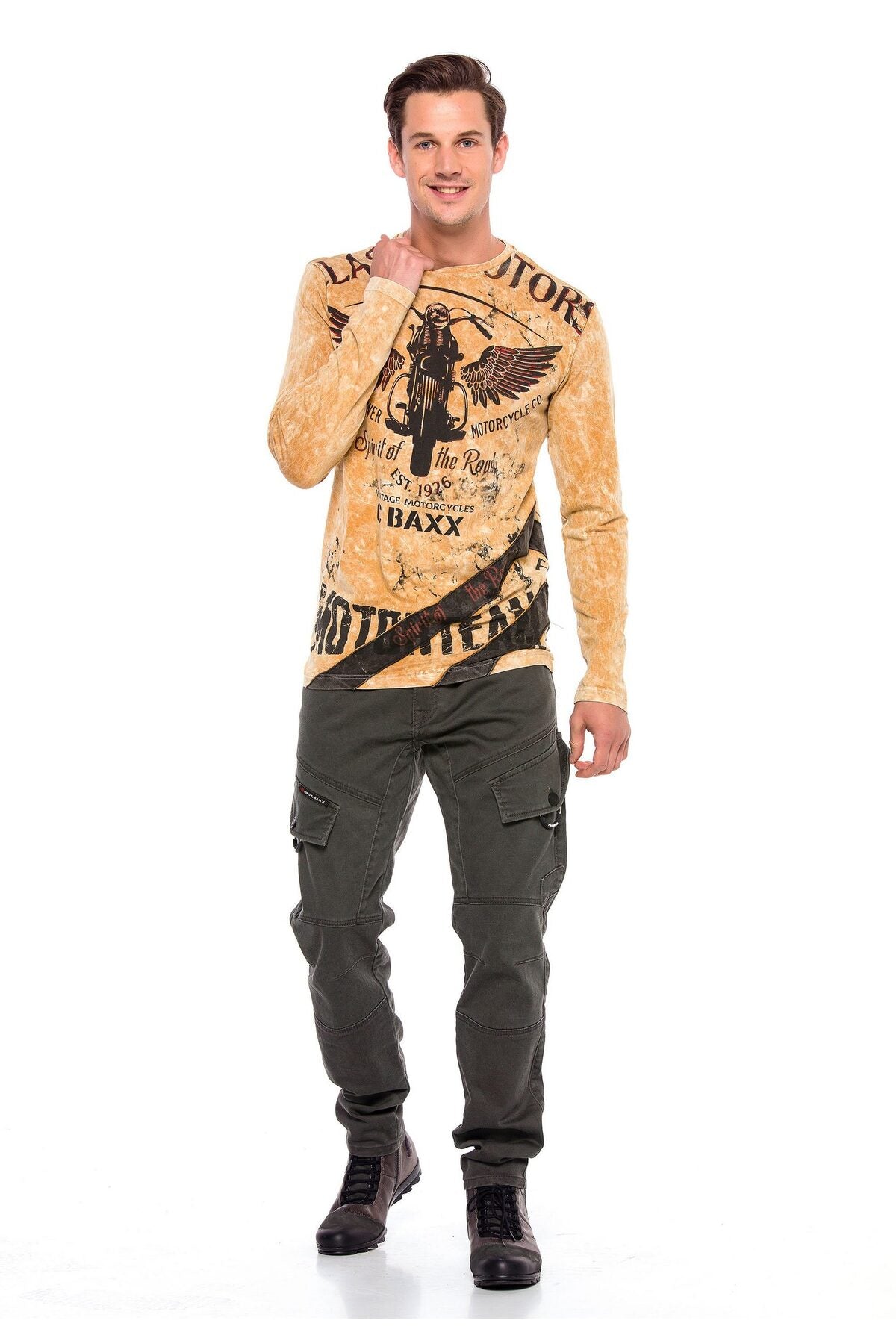 CD566 Kargo Cepli Erkek Pantolon