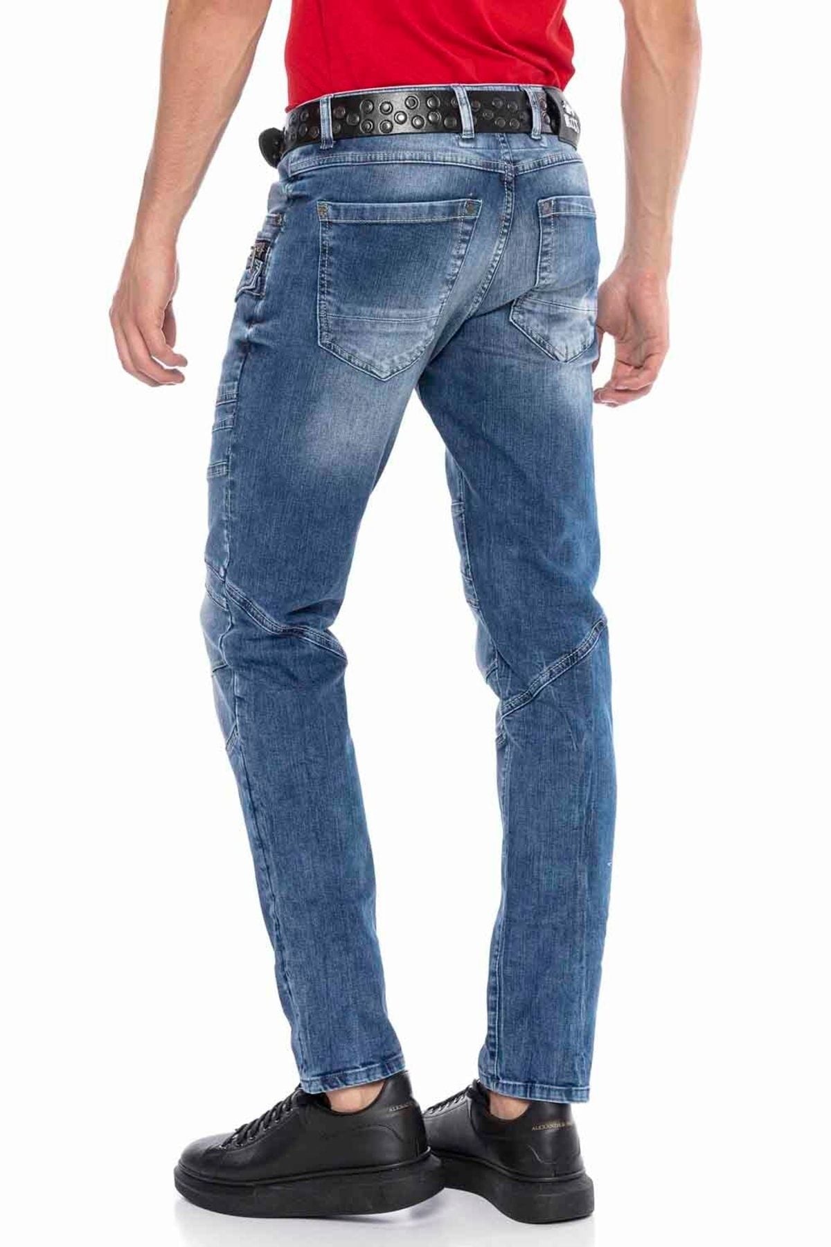 CD577 Parça Dikişli Slim Erkek Jean Pantolon