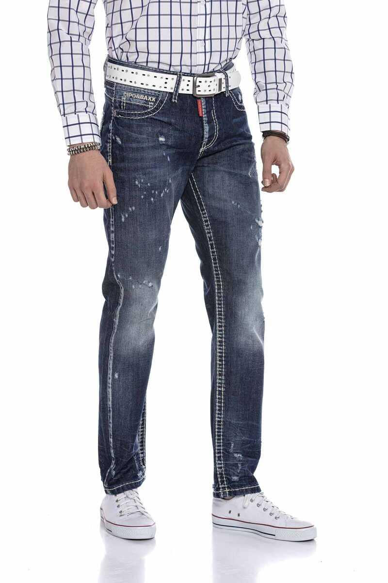CD606 Rahat Kesim Erkek Jean Pantolon