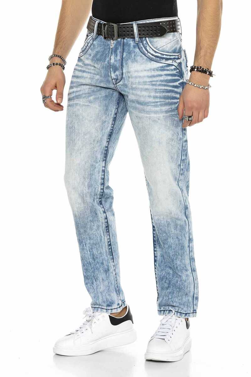 CD616 Cep Detaylı Relax Fit Erkek Jean Pantolon