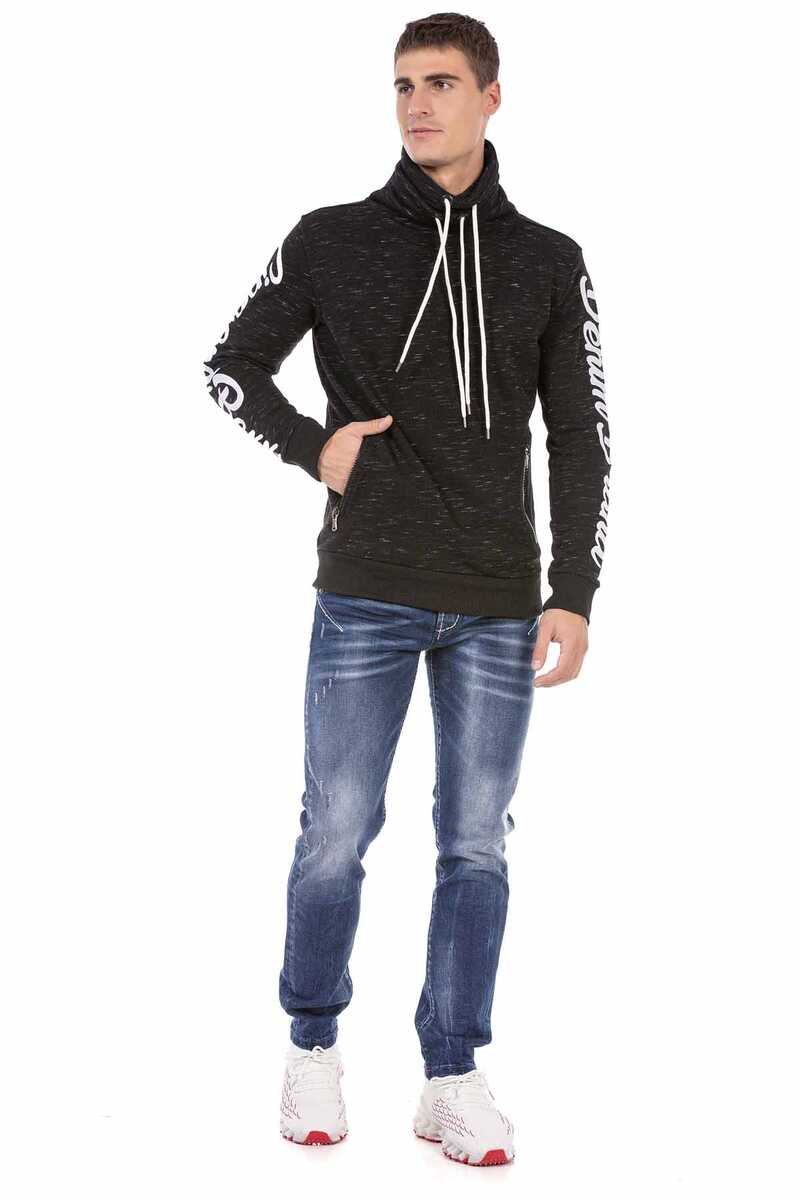 CD692 Nakış Detaylı Erkek Jean Pantolon