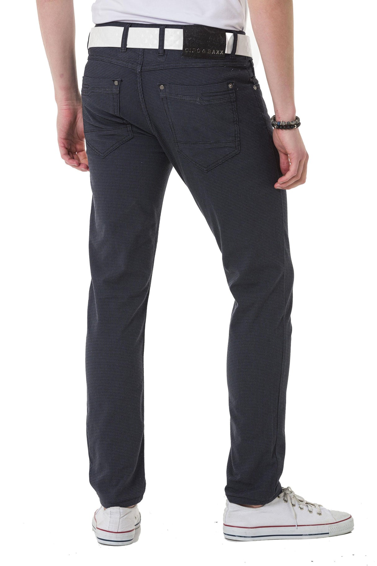 CD724 Slim Fit Basic Erkek Keten Pantolon