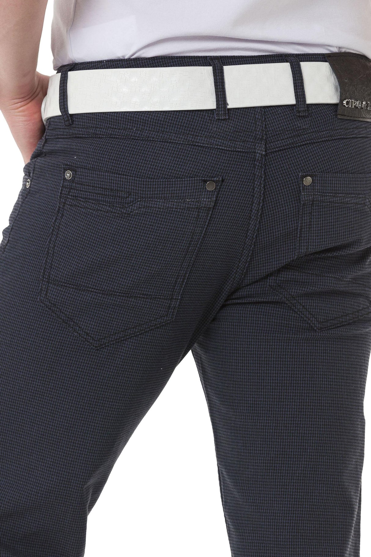 CD724 Slim Fit Basic Erkek Keten Pantolon