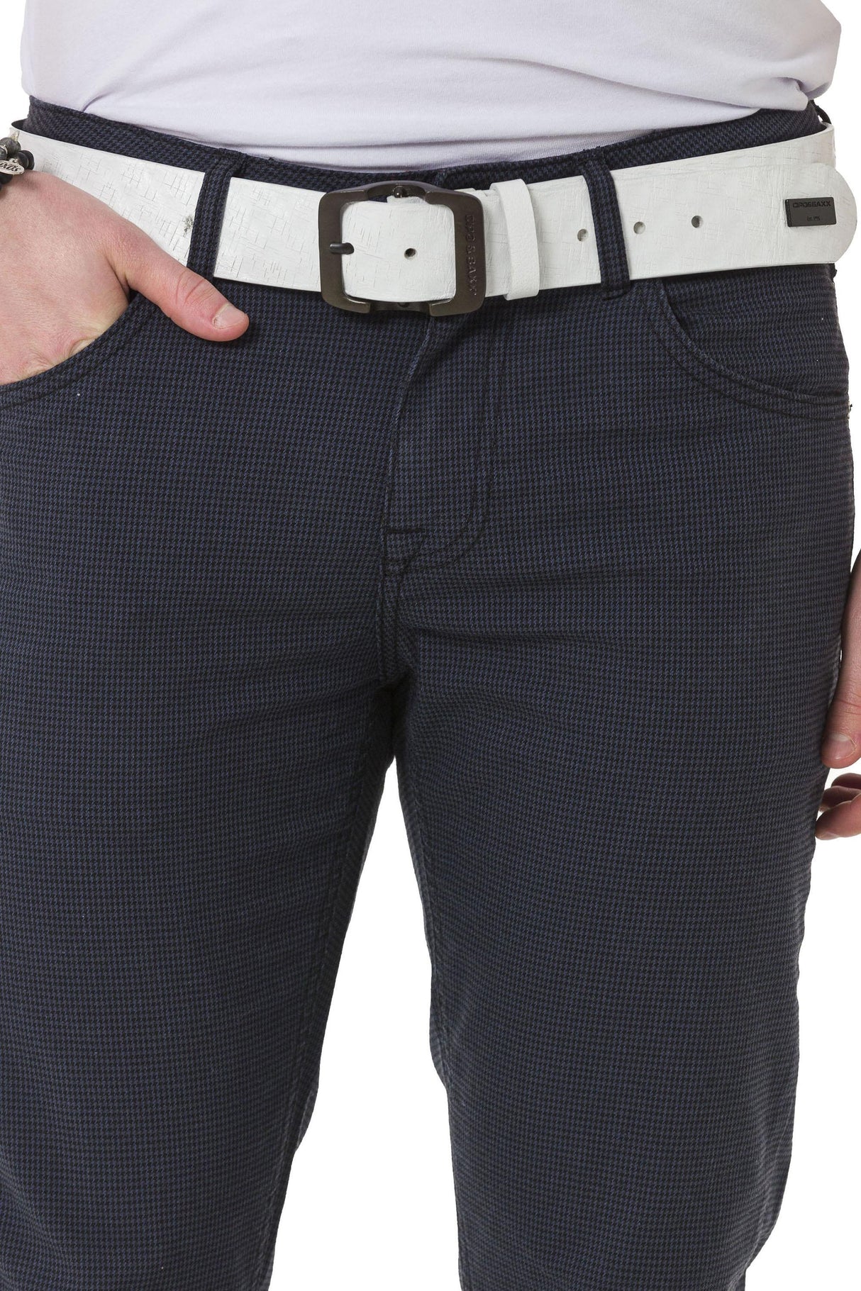 CD724 Slim Fit Basic Erkek Keten Pantolon