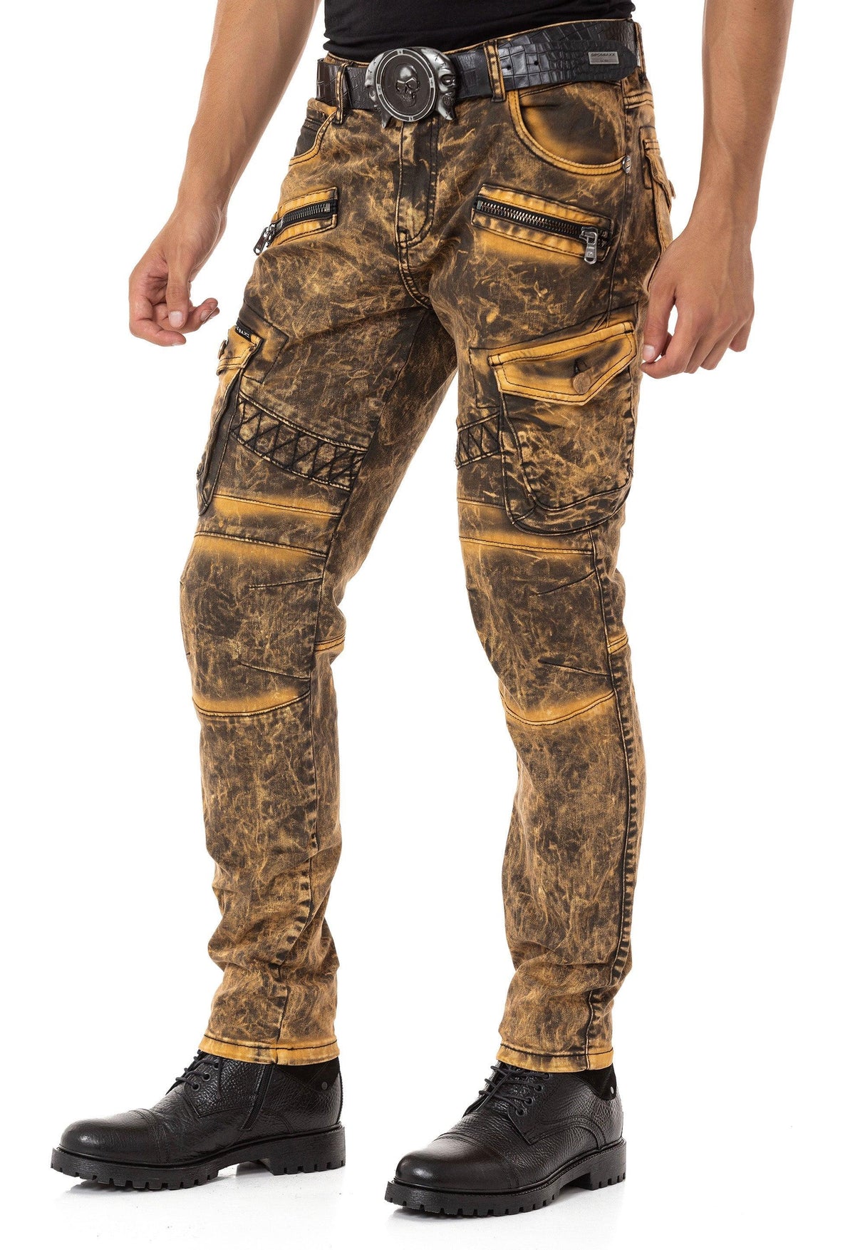 CD780 Biker Tarz Erkek Kargo Pantolon