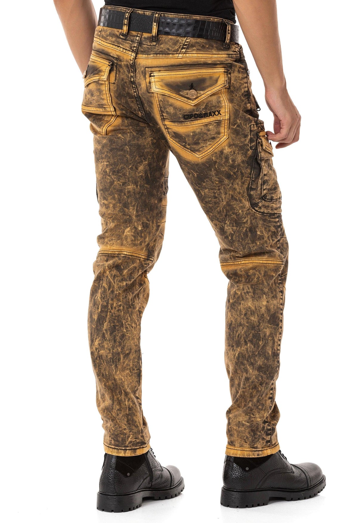 CD780 Biker Tarz Erkek Kargo Pantolon