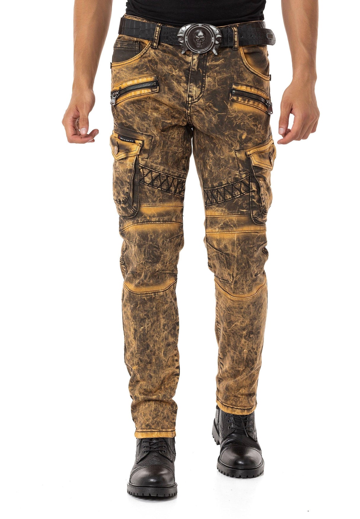 CD780 Biker Tarz Erkek Kargo Pantolon