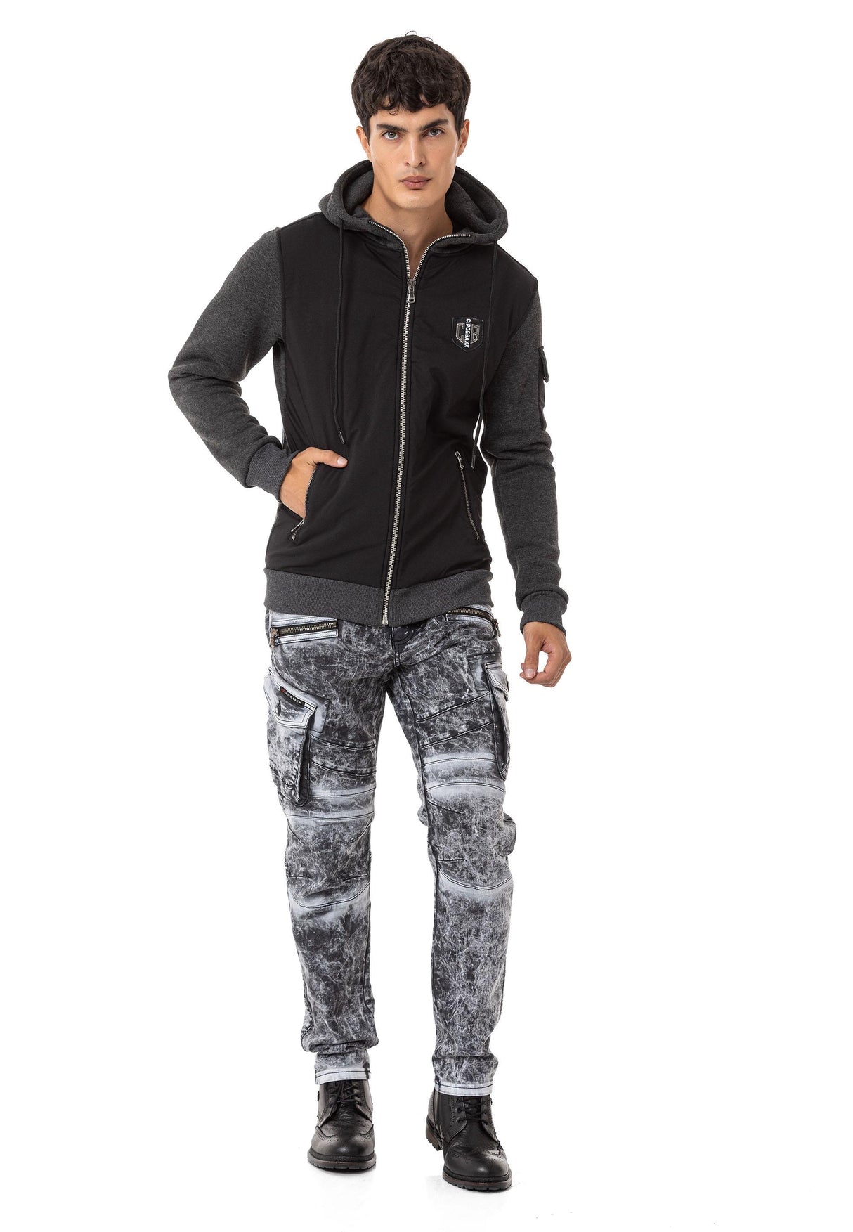 CD780 Biker Tarz Erkek Kargo Pantolon