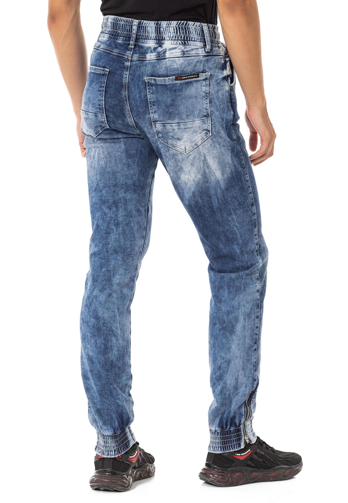 CD807 Paça Lastikli Basic Erkek Jean Pantolon
