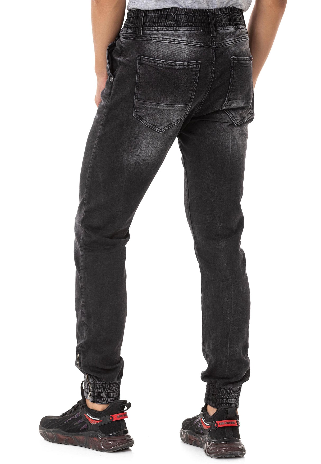 CD807 Paça Lastikli Basic Erkek Jean Pantolon