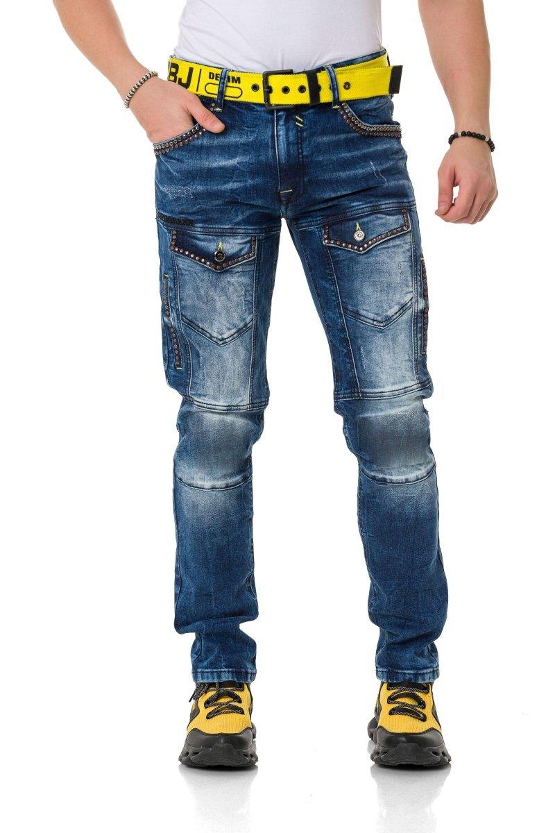 CD810 Modern Fit Cepli Erkek Jean Pantolon