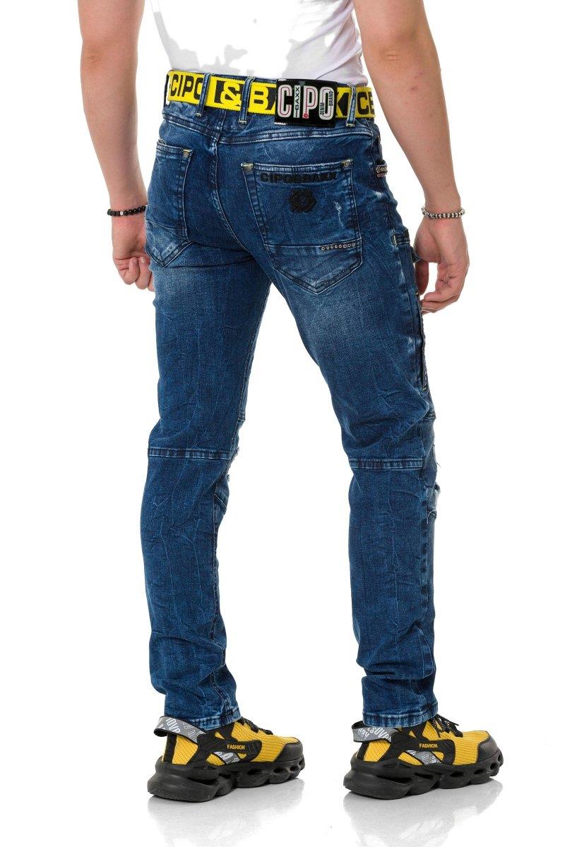 CD810 Modern Fit Cepli Erkek Jean Pantolon