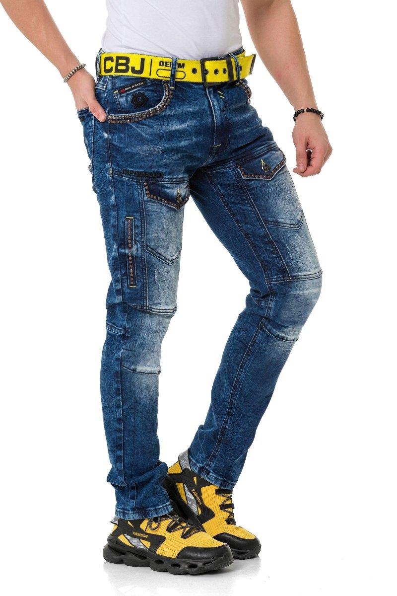 CD810 Modern Fit Cepli Erkek Jean Pantolon