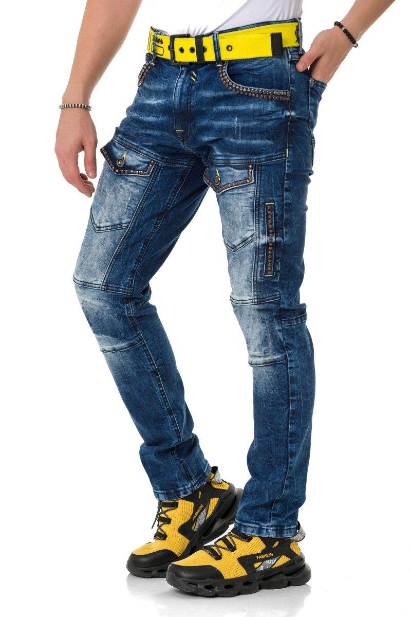 CD810 Modern Fit Cepli Erkek Jean Pantolon