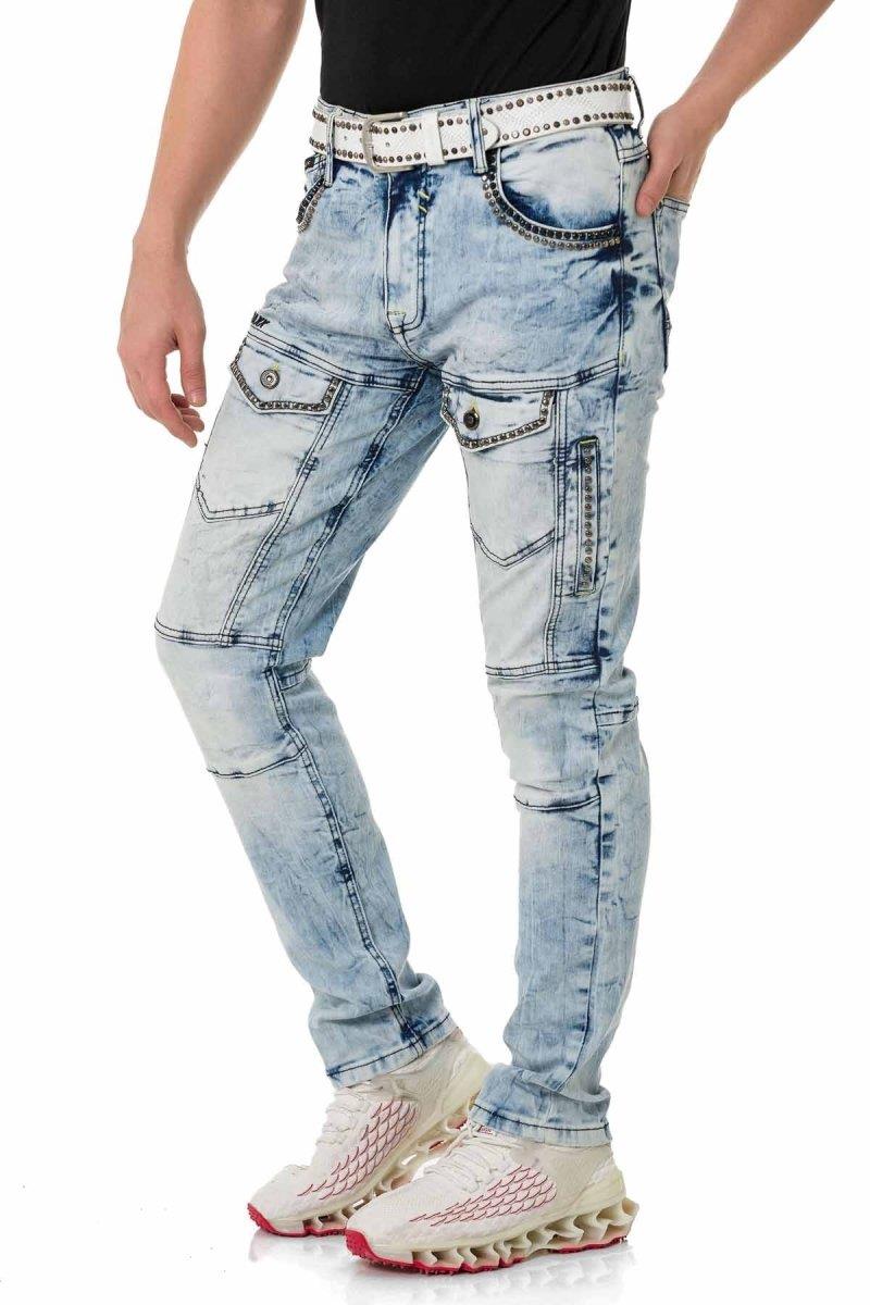 CD810 Modern Fit Cepli Erkek Jean Pantolon