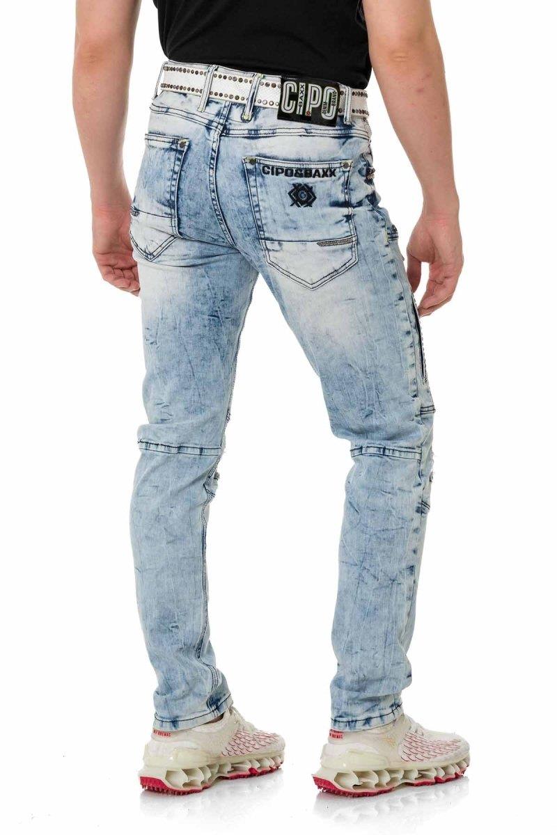 CD810 Modern Fit Cepli Erkek Jean Pantolon