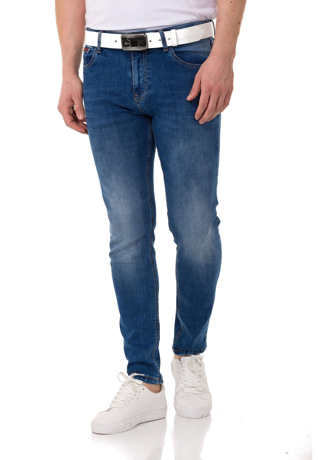 CD820 Günlük Stile Uygun Erkek Jean Pantolon