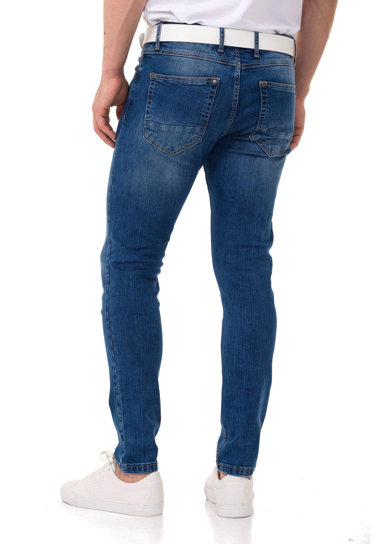 CD820 Günlük Stile Uygun Erkek Jean Pantolon