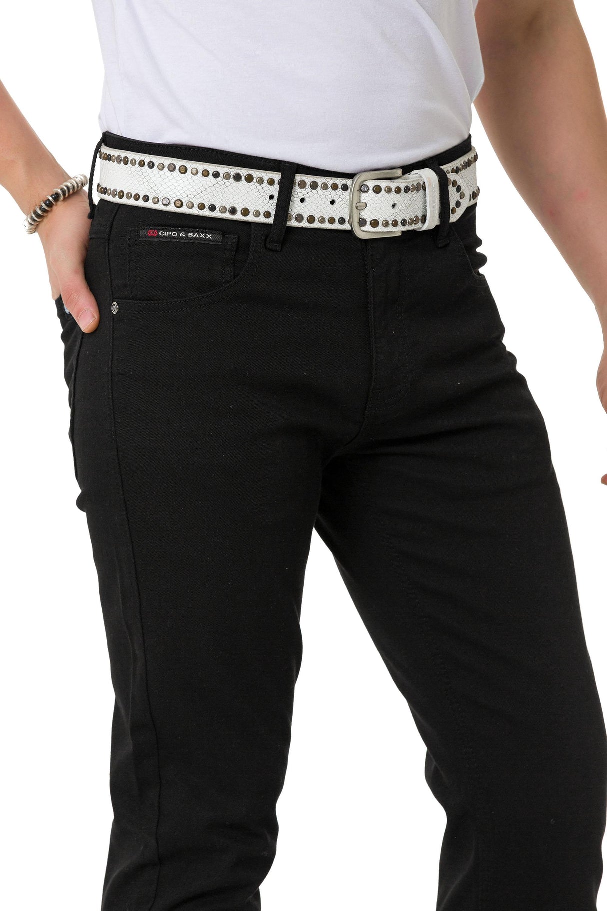 CD820 Günlük Stile Uygun Erkek Jean Pantolon