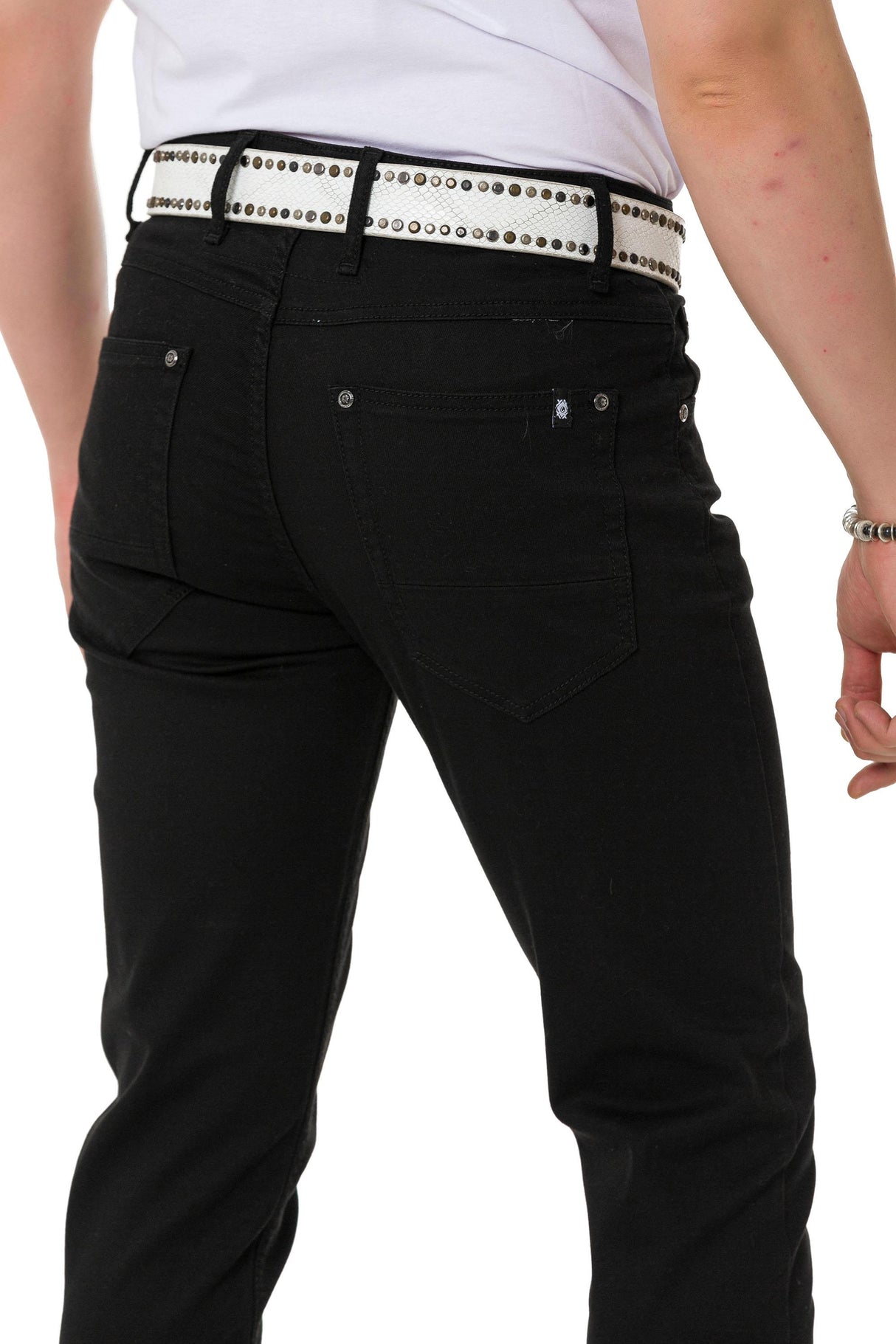 CD820 Günlük Stile Uygun Erkek Jean Pantolon