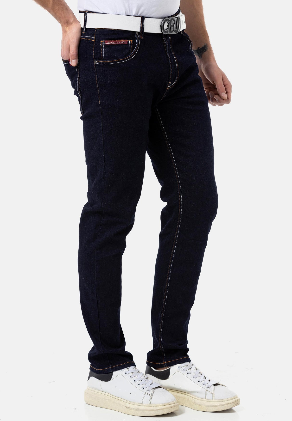 CD820 Günlük Stile Uygun Erkek Jean Pantolon