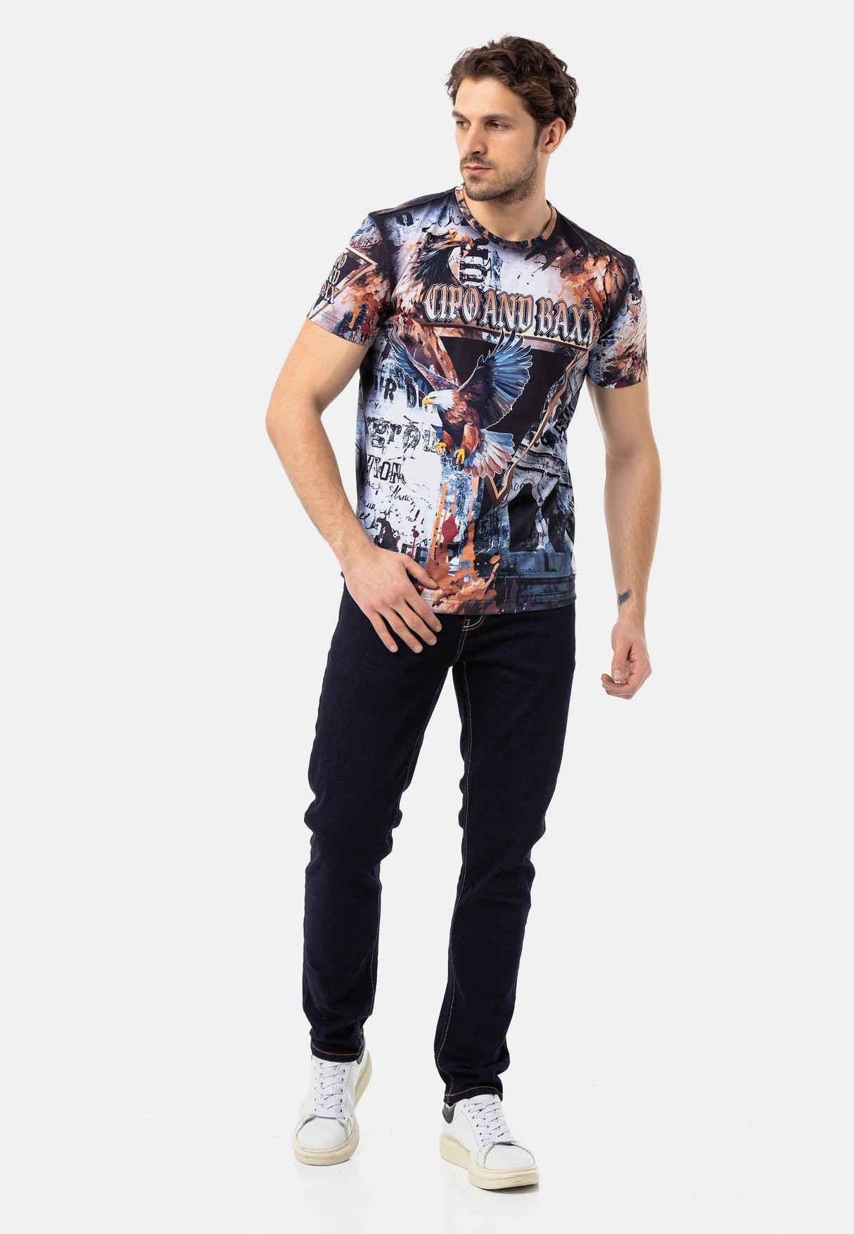 CD820 Günlük Stile Uygun Erkek Jean Pantolon